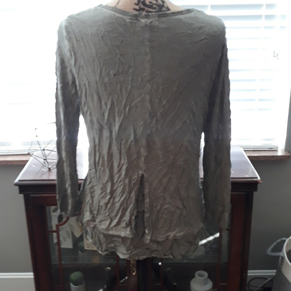 Ruby Rd. Green tunic - Picture 2 of 2